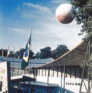  Pavilhão Brasileiro na Feira Mundial da Bélgica em 1958