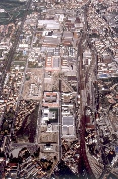 Renovação da área da Bicocca, Milão. Arquiteto Vittorio Gregotti<br />Foto divulgação  [Gregotti Associati International]