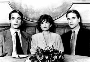 Jeremy Irons in "Dead Ringers", of David Cronenberg