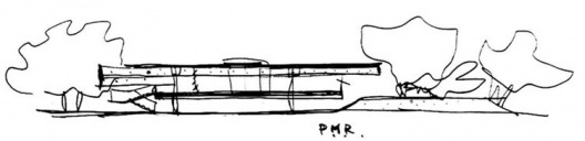 <br />Croqui de Paulo Mendes da Rocha 