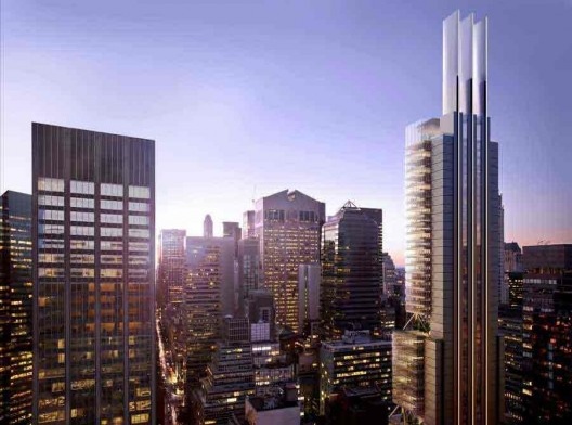 Edifício Park Avenue 425, projeto vencedor do concurso, Arquiteto Norman Foster (Foster and Partners) [site www.e-architect.com]