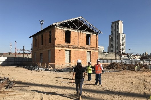 Oficinas ferroviárias da Pari, São Paulo<br />Foto Antonio Zagato  [Acervo UPPH/SEC/SP]