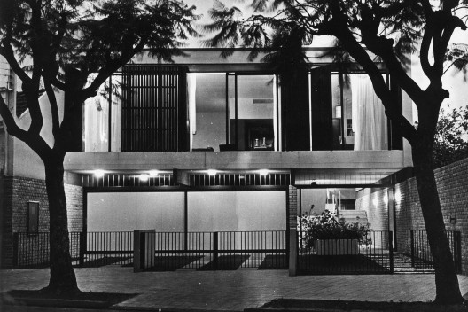 Residência David Kopstein, Cláudio Araújo e Carlos E. D. Comas, 1966, Porto Alegre RS<br />Foto João A. da Fonseca 