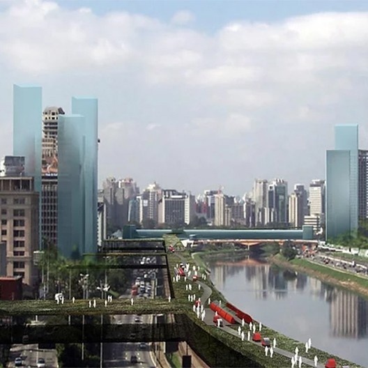 Secovi: cidade de São Paulo, contribuições para o desenvolvimento urbano sustentável, São Paulo SP, 2010. Escritório Jaime Lerner Arquitetos Associados<br />Imagem divulgação  [website oficial do arquiteto]