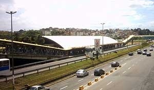 Figura 10 – Nova cobertura da Estação<br />Foto do autor 