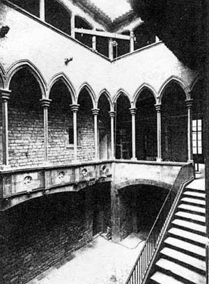 Palau Berenguer d’Aguilar (Museu Picasso) <br />Foto: Institut Amatller d’Art Hispànic / Arxius MAS / Arxiu Fotogràfic Municipal 