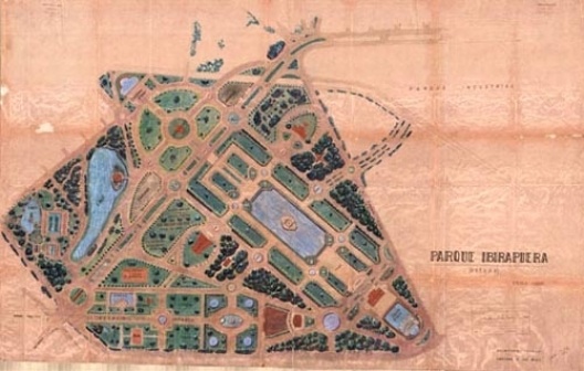 Parque do Ibirapuera 1951. Autor: Christiano Stockler das Neves [Acervo Divisão do Arquivo Histórico Municipal de São Paulo – DPH/SMC/PMSP]