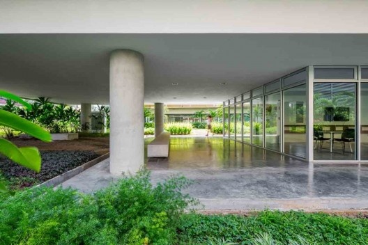 Dormitórios e alojamentos para professores e estudantes, Miraflores, Panamá, 2014. Sic Arquitetura<br />Foto Ana Mello 