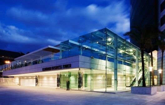 Edifício Eldorado Business Tower, projeto do escritório Aflalo & Gasperini Arquitetos<br />Foto Daniel Ducci 