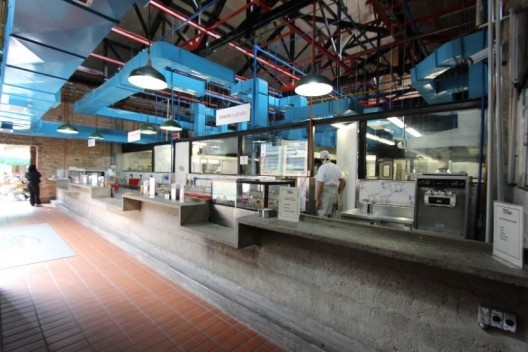 Sesc Pompeia, São Paulo. Arquiteta Lina Bo Bardi<br />Foto Bruno Dias 