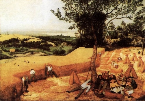 A ceifeira <br />Pieter Brueghel, o Velho  [Wikimedia Commons]