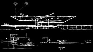 Croquis, MAC-USP, São Paulo SP, 1974, Paulo Mendes da Rocha