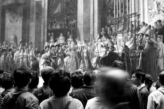Coroação de Napoleão - Museé du Louvre, Paris, 2010 <br />Foto Marcus Vinicius Damon  [dilvulgação]