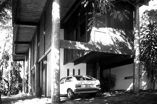 Residência Severiano Porto, Manaus AM, 1971. Arquiteto Severiano Mário Porto<br />Foto Severiano Porto 