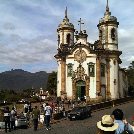 Igreja de São Francisco, Ouro Preto MG<br />Foto Abilio Guerra 