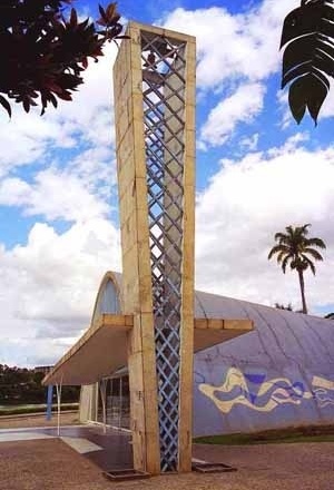 A Igreja de São Francisco na Pampulha, Belo Horizonte. Oscar Niemeyer, 1942