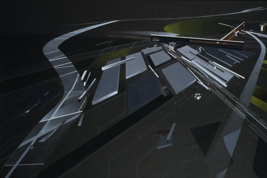 Vitra Fire Station, Weil am Rhein, Alemanha, 1990-1993, arquiteta Zaha Hadid [Zaha Hadid Architects]