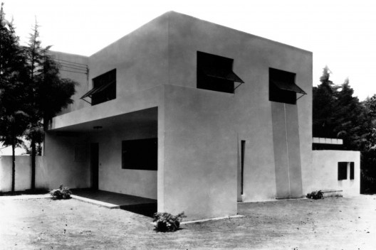 Fachada Posterior Residência Rua Melo Alves, São Paulo, 1929 [Acervo Família Warchavchik]