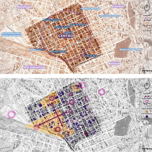 Trabalho final de graduação “Direito à Cidade – democratizar o centro com habitação de interesse social”, de End Fernandes<br />Imagem divulgação 