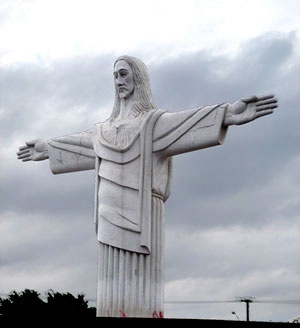 Cristo Redentor do Barreiro, Belo Horizonte. Bem tombado em nível municipal<br />Foto Andrea Zerbetto 
