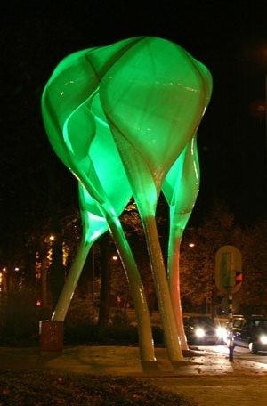 D-Tower (1998-2001), NOX architekten, Doetinchem, Holanda. Obra de arte que mapeia as emoções dos habitantes da cidade