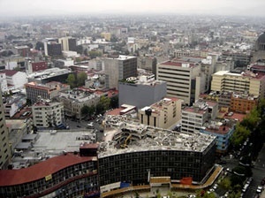 Zona oriente da cidade