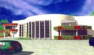 Restaurante Natif, TFG, Curso de Arquitetura da UFRN, 1999. Aluna Iracema Dalila de Azevedo; Orientadora Gleice Elali