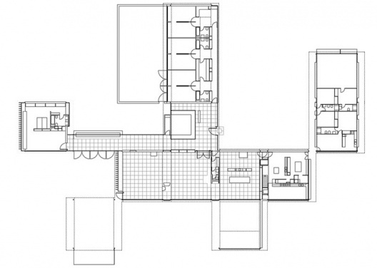 Proyecto Ejecutivo de restauración de "La Ricarda". El plan del proyecto. Arquitectos Fernando Álvarez y Jordi Roig (dibujo diciembre de 1998)