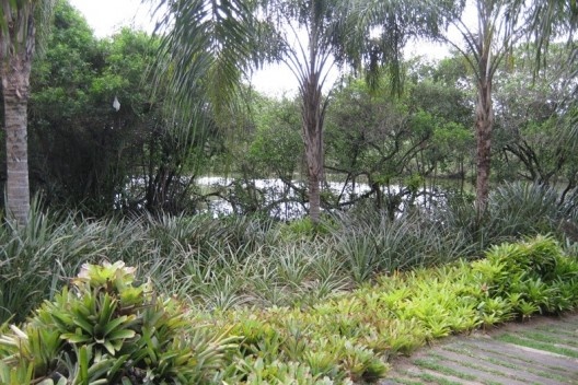 Fernando Chacel ecogenesis concept: park design with mangrove and sandbank ecosystems, at Peninsula in the Jacarepaguá lowlands<br />Foto Cecilia Herzog 