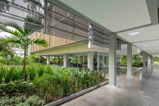 Dormitórios e alojamentos para professores e estudantes, Miraflores, Panamá, 2014. Sic Arquitetura<br />Foto Ana Mello 