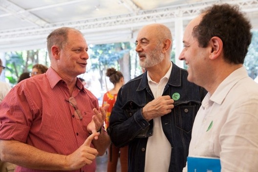 Nelson Kon, Antonio Hélio Cabral e Angelo Bucci<br />Foto Fabia Mercadante 