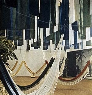 Foto colorida do Pavilhão Brasileiro publicada na revista Time, 1964