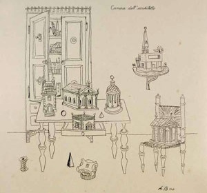 Quarto do arquiteto, 1943