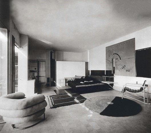 Casa E1027, interior, Cap Martin, Riviera francesa, arquiteta e designer Eileen Gray<br />Foto divulgação  [Images Gray Eileen Gray Architecture]