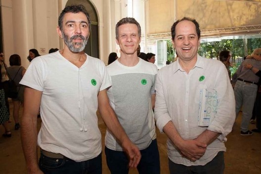 Vinicius Andrade, Marcelo Morettin e Angelo Bucci<br />Foto Fabia Mercadante 