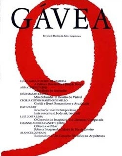  Gávea – Revista de História da Arte e Arquitetura, nº 9, dezembro 1991. Revista da Pós em História da Arte e Arquitetura no Brasil, Pontifícia Universidade Católica do Rio de Janeiro. ISSN 0103-1996 