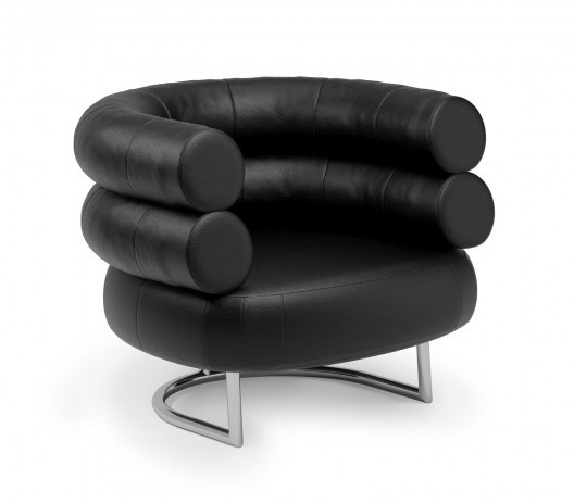 Poltrona Bibendum EG123, designer Eileen Gray<br />Foto divulgação  [website Italy Classics]