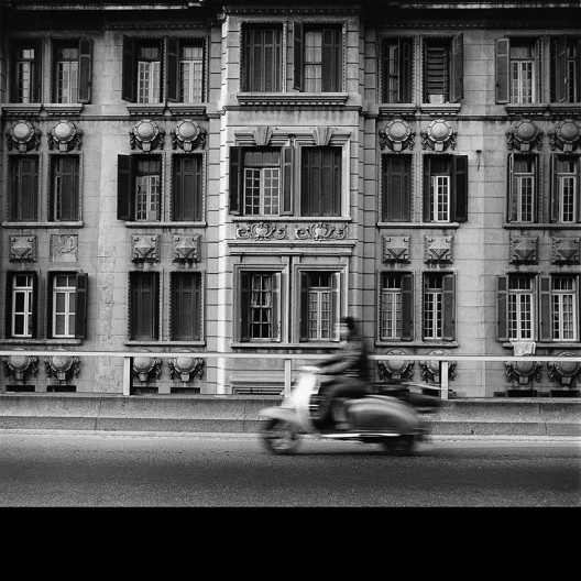 Sobre o Minhocão, São Paulo SP, 1986<br />Foto Cristiano Mascaro 