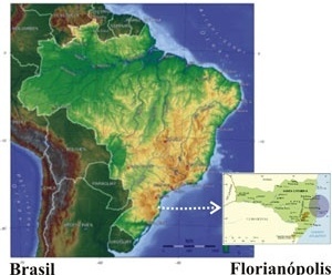 lustração 04: Localização de Florianópolis/SC