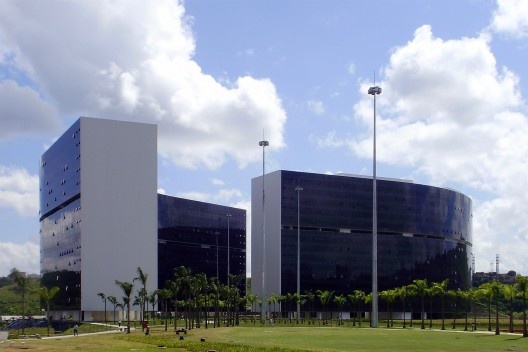 Cidade Administrativa de Belo Horizonte, arquiteto Oscar Niemeyer<br />Foto Abilio Guerra 