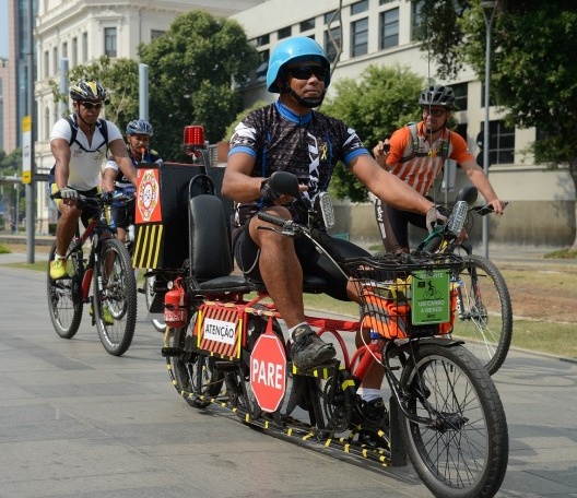 Passeio de bicicleta Pedal da Paz, Rio de Janeiro<br />Foto Tomaz Silva  [Agência Brasil]