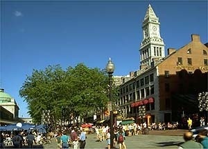 Quincy Market, Boston <br />Foto Tadd Torborg 