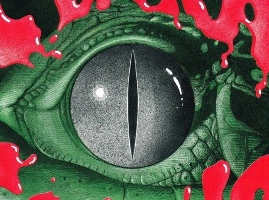 Detalhe da capa do LP “Clara Crocodilo”<br />Imagem divulgação  [Arte de Luiz Gê]