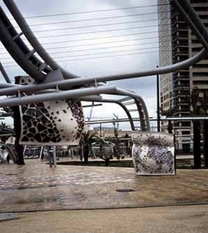 Parc Diagonal Mar en Barcelona, Enric Miralles y Benedetta Tagliabue