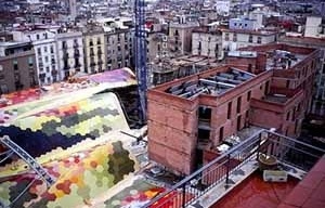 Mercado Santa Caterina en Barcelona, Enric Miralles y Benedetta Tagliabue