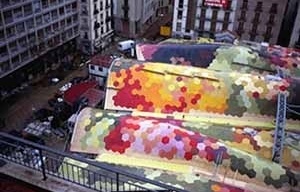 Mercado Santa Caterina en Barcelona, Enric Miralles y Benedetta Tagliabue