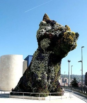 Puppy, Jeff Koons<br />Foto divulgação  [www.bluffton.edu]
