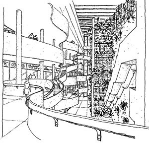 Centro Comercial do Bixiga. Brasil Arquitetura