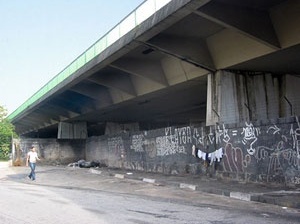 Viaduto no Bixiga. Brasil Arquitetura