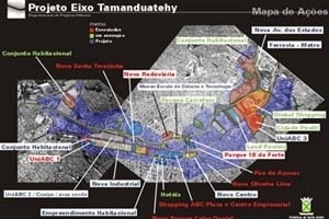Projeto Eixo Tamanduatehy, Prefeitura de Santo André